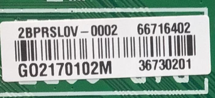 MAIN PARA SMART TV LG 4K RESOLUCION (3840 x2160) / NUMERO DE PARTE EBT66967101 / EAX69763504 / 66716402 / 36730201 / MODELO 75QNED80UQA - Imagen 2